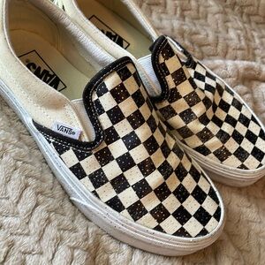 Vans Checker w/ Glitter Size 8